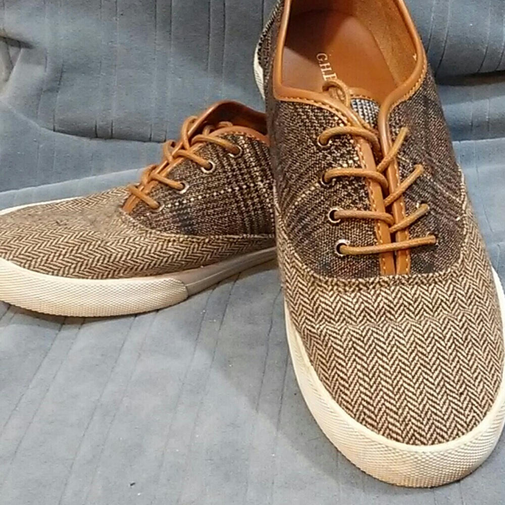 G. H. Bass and co Tweed sneakers